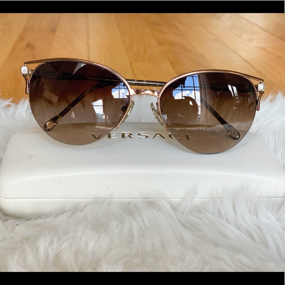 Authentic Versace Cat-eye Sunglasses